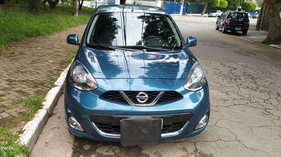 NISSAN MARCH 1.6 SL 16V FLEX 4P MANUAL